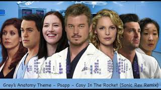 Greys Anatomy Theme  Cosy In The Rocket  Psapp  Sonic Rev Remix [upl. by Aramois708]