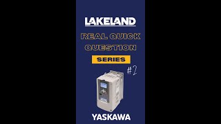 Real Quick Question Series 2  Scaling The Analog Inputs On A Yaskawa Drive [upl. by Nitza]