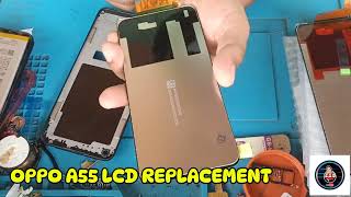 OPPO A55 LCD REPLACEMENT  loisan TV [upl. by Nodgnal249]