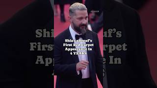 Shia Labeouf’s first red carpet appearance in 4 YEARS [upl. by Karisa471]