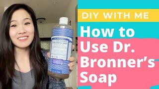 Dr Bronners  Pure Castile Liquid Soap Review [upl. by Desirea]