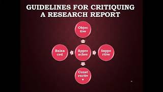 RESEARCH CRITIQUE PROF KIRAN [upl. by Teryl]