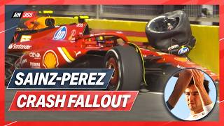 SainzPerez Crash Fallout As Red Bull Make Stunning Title Admission  F1 Update [upl. by Nett63]