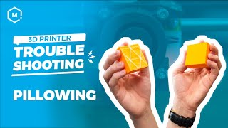 3D Printing Troubleshooting Guide Pillowing [upl. by Bates]