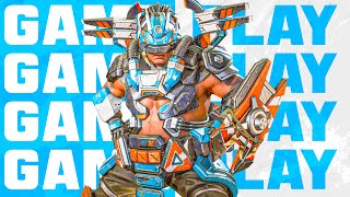 Gibraltar Glorious Combatant × SKIN GAMEPLAY × Apex Legends [upl. by Leimad]