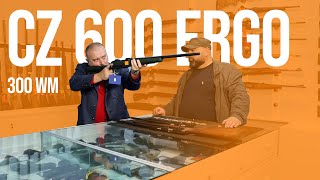 CZ 600 ERGO კალიბრით 300 WM მაღაზია კალიბრში [upl. by Alister853]