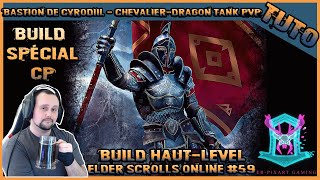 tuto fr Elder Scrolls Online  Build chevalierdragon tank PVP 2024 [upl. by Aizirk]