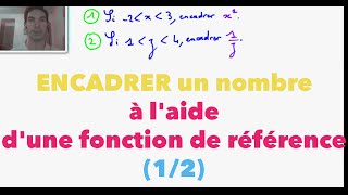 Encadrer un nombre à laide dune fonction de référence 12 [upl. by Aemat]