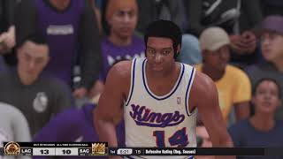 【2K25 NBA】All Time Los Angeles Clippers vs All Time Sacramento Kings [upl. by Polito]