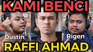 KITA BENCI RAFFI AHMAD DUSTIN X RIGEN ZERO LOGIC [upl. by Apfel245]