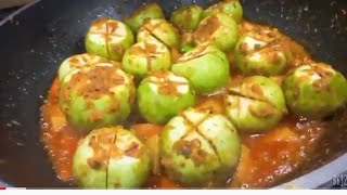 Masala Bharay Tinday مصالحہ بھرے ٹینڈے I Stuffed Round Gourd I Cook With Shaheen [upl. by Nanete]