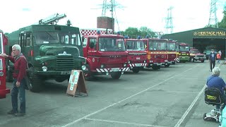 Eden Camp Classic Fire Engine Exhibition 16062024 [upl. by Agnola]