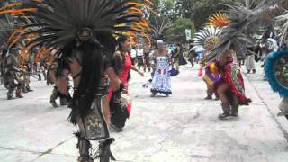 DANZA AZTECA DANZA ANTIGUA [upl. by Attirb]