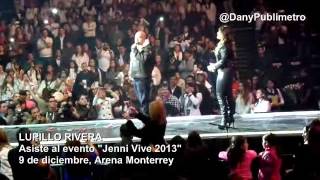 Lupillo Rivera asiste al evento quotJenni Vive 2013quot en la Arena Monterrey [upl. by Lejeune158]