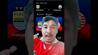 Jadwal Persib Vs Persija [upl. by Palmira250]