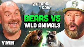 Bears vs Wild Animals  2 Bears 1 Cave Ep 202 [upl. by Ann]