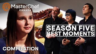 Best of MasterChef Canada Season 5  MasterChef World [upl. by Flieger]