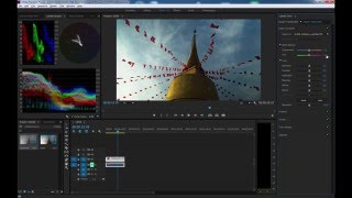 วิธีแต่งสีวีดีโอใน Premiere Pro CC ด้วย Lumetri Color [upl. by Elem]