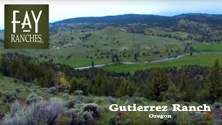 SOLD  Oregon Cattle Ranches For Sale  Gutierrez Ranch  Fay Ranches [upl. by Oner485]