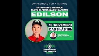 COMPROMISSO COM A VERDADE  DAVI CARDOSO  13112024  ENTREVISTA VEREADOR ELEITO [upl. by Ahsillek]