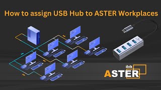 How to assign USB hub to ASTER workplaces [upl. by Ardeed]