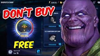 FREE CTP Dispatch Shop Guide  30 Discount Marvel Future Fight [upl. by Aicak]