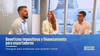 Beneficios impositivos y financiamiento para exportadores [upl. by Eiblehs]