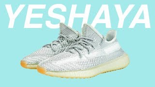 YEEZY 350 V2 YESHAYA FULL REVIEW  ON FOOT [upl. by Razid]