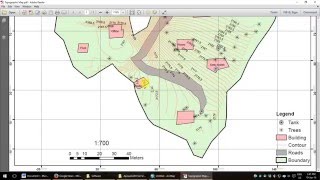 ArcGIS 101 Tutorial Preparation of Topographic Map [upl. by Terrell]