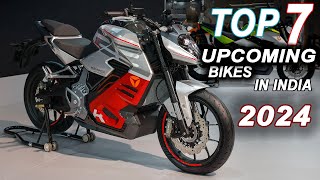 Top 7 Upcoming Bikes In India 2024 ⚡⚡ Upcoming Bikes In India 2024 🔥🔥 Upcoming New Bikes ⚡⚡ [upl. by Emirak]