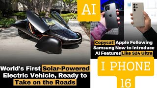 3 Wheel Solar Car  I Phone Battery Charge Problem  AI IPhone [upl. by Berfield]