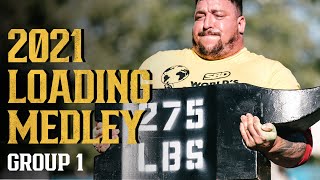 Loading Medley  2021 Worlds Strongest Man  Group One [upl. by Faubert]