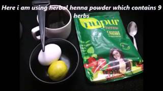 GODREJ NUPUR HENNA MEHENDI  GOODNESS OF 9 HERBS FOR SILKY ampSHINY HAIR 100NATURAL [upl. by Nnael]