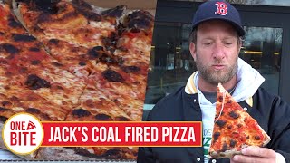 Barstool Pizza Review  Jacks Coal Fired Pizza Burlington MA presented by Morgan amp Morgan [upl. by Freiman393]