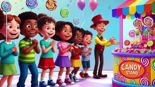 Candy Store Lollipop Song  English Song For Kids [upl. by Knute572]