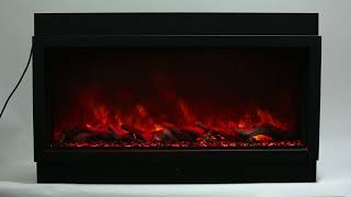 Amantii BI DEEP XT Electric Fireplace [upl. by Hilar408]