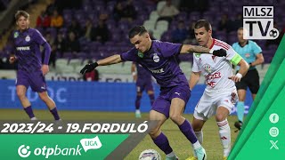 Újpest FC  DVSC  12  00  OTP Bank Liga  19 forduló  MLSZTV [upl. by Alcina]