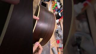 Martin Guitar Snapped in Half The Ultimate Repair Challenge [upl. by Enelhtak525]