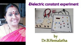 Dielectric constant experiment [upl. by Doownyl]