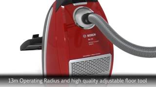 Bosch BSGL5225GB Vacuum Cleaner  Origo Home Appliances [upl. by Lanahtan853]