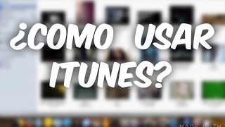 Como utilizar Itunes [upl. by O'Dell994]