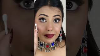 Makeup ke bad eyelashes kaise lagaen bahut aasan hai lagana makeupday shortsviral trendingreels [upl. by Sandstrom518]