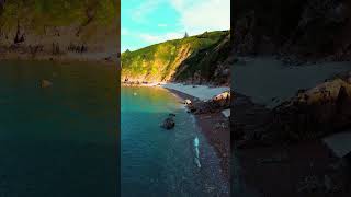 Along the Coastline  Breathtaking Drone Footage of Stunning Seaside Landscape drone nature coast [upl. by Evyn]