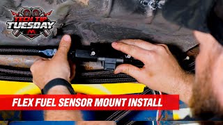 E85 Flex Fuel Sensor  How To Install Tech Tip Tuesday featuring El Toro [upl. by Amalie595]