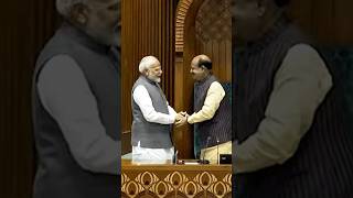 PM Modi congratulates Om Birla on being elected as Lok Sabha Speaker  shorts [upl. by Nylodnewg43]