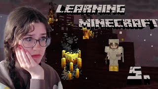 FIGHTING BLAZES LEARNING MINECRAFT  PART 5 [upl. by Durrej]