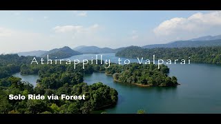 Athirappilly to Valparai Forest Route  One day Solo bike ride to Valparai KTM Adv 390  Kvlogs 4K [upl. by Talie]