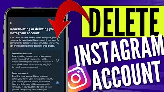 How to Delete Your Instagram Account [upl. by Haskell]