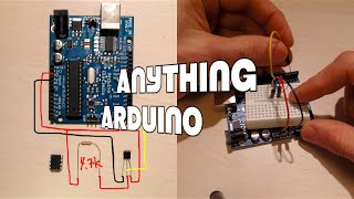 Getting Temp from DS18B20 to an ATtiny amp control a relay Anything Arduino ep10 [upl. by Ailhat156]