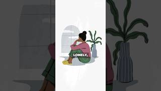 What makes people Lonely psychology personalitytrait neuroscience loneliness mentalhealth [upl. by Ytsanyd]